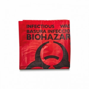 Safetec® Red Biohazard Bags