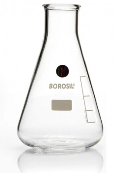 Borosil® Narrow Mouth Conical Erlenmeyer Flasks