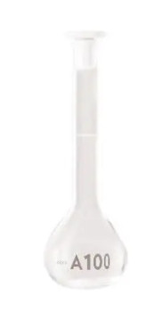 Borosil® Volumetric Flasks with Interchangeable Glass/Plastic Stopper, Class A