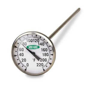Dial Thermometers, 1.75-2" Diameter