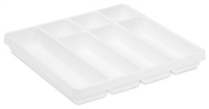 7 Compartment Drawer Organizers in 2 Sizes