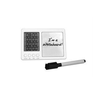 Lab Alert® 4-Way Timer with Whiteboard/Pen